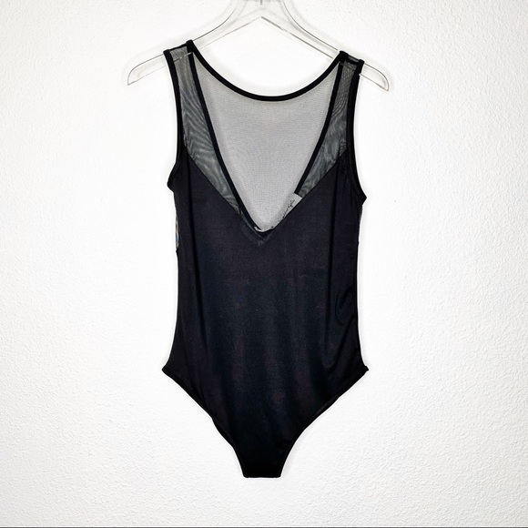 Kendall & Kylie Tops - NWT Kendal & Kylie Sheer Sleeveless Bodysuit